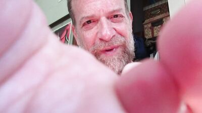 Gentle GIANT plays with you his tiny helpless little man