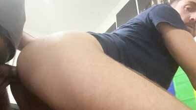 Sexo duro con mi bro corrida en el culo