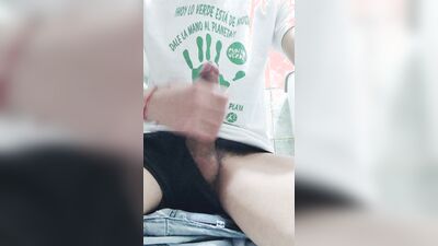Masturbating my cock dedicating one to my mother-in-law