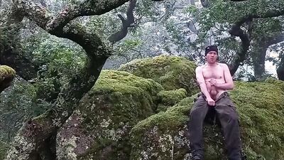 Back to Nature - Jerk off in the woods