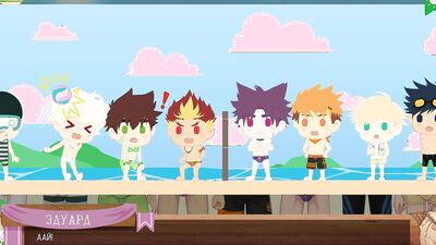 Game: Friends Camp path 2, part 9 - volleyball with Taiga (russian voiceover)