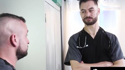 Stepbrothers Playing Doctor And Barebacking Each Other Hard