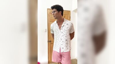 Hot guy agrees to jerk off in front of you in library