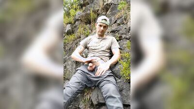 Brand New outdoor video jerking off