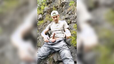 Brand New outdoor video jerking off