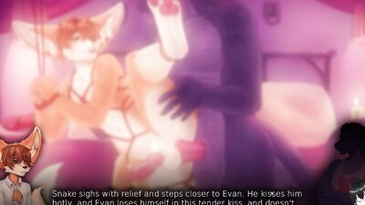 Playing with 2 Dicks - Snake x Evan - First sex - Shades of Gay 3 gameplay