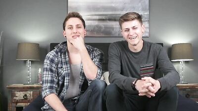 Landon Grinds Danny’s Bareback Cock