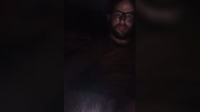 Stroking my bound, half limp, cock while plugged in the rear, all to no avail (ruined orgasm)