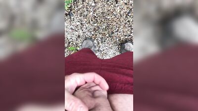 Solo Male Pissing In Mouth & Cumming Compilation From The Canada Day Long Weekend Of Camping
