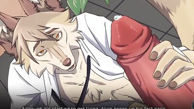 (Gay) Long Cock, Hard time! Furry Shages of Gay #4 W/HentaiGayming