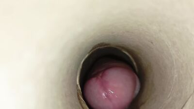 The Guy So Horny With His Big Cock Continues Fucking And Cums Inside The Hole Close Up.Part2
