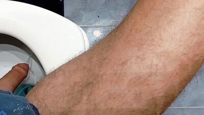 The Dirty Guy Shows You His Flaccid Cock Full of Semen and Cleans the Cumshot from the Previous Vide