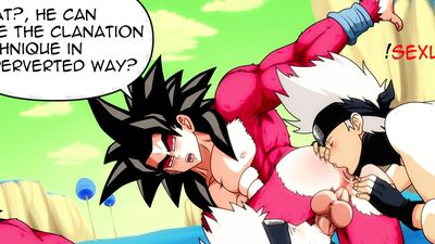 Goku x Kakashi - Yaoi Hentai Cartoon Animated Animation gay - Naruto, boku no Hero, Goblin