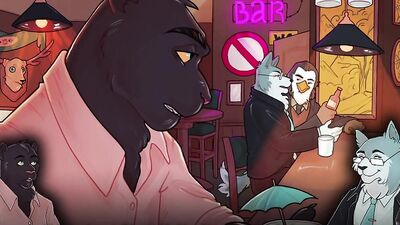 (Gay) Old Friends! Furry Shades of Gay #3 W/HentaiGayming