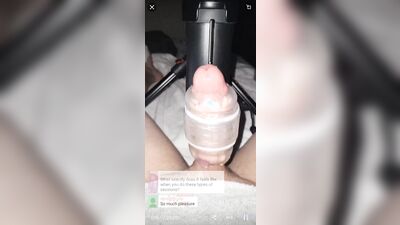 Live stream TheHandy milks every last drop of cum