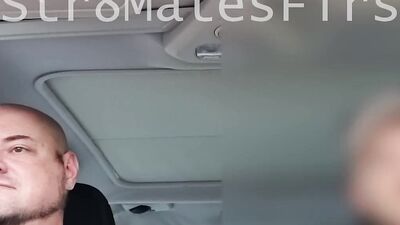 Aussie Taxi Driver blows Str8 Army Dad