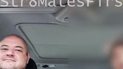 Aussie Taxi Driver blows Str8 Army Dad