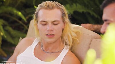 College Twink Helps Older Bear Feel Youthful Again - Johnny Moon, Lawson James - DisruptiveFilms