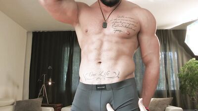 Potential Waiter Shows Off His BIG Asset - Zack Lemec