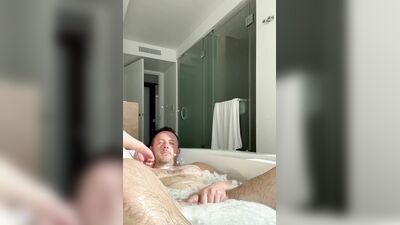 I Had a Blast in This Tub. Soaped up, Jerked a Bit, Fingered My Ass