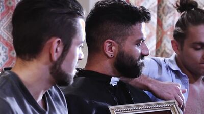 NAKEDSWORD Adam Ramzi Fucked Dante Colle In 3way Hardcore