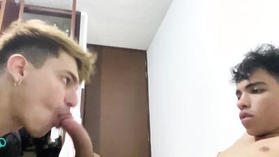 Opening the Closed Ass of My Straight Friend Until Filling It With Cum