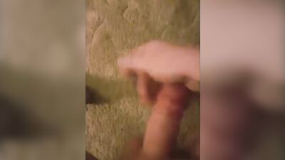 I couldnt keep QUIET! filming myself Cumming EXTRA HARD with my thick sensitive cock.