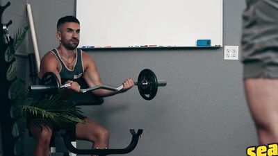 SEAN CODY - Drew Ryan Pounds Justin's Ass While He Sucks Evan's Dick In 69 And They All End Up Cumming Hard