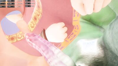 Lizard Kerpali dicks down elf (Corbac POV + xrays)