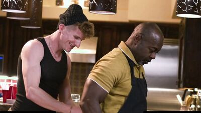 HETEROFLEXIBLE - College Jock Max Lorde Has Romantic Affair With Hung DILF Next Door Aaron Trainer