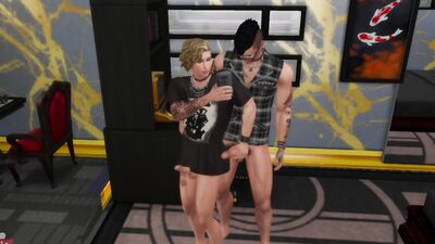 Rockstar Fucks Fan On Tour Bus: Sims 4