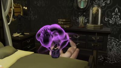 Emo Boy Fucked Hard By Ghosts: Sims 4