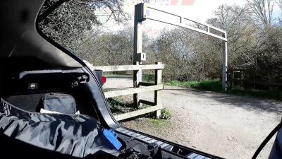 Changing into Cross Dress in car park