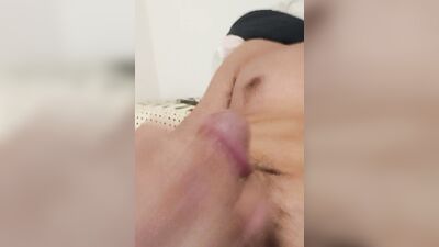 Handjob and cum