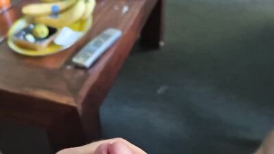 Jerking and cumshot