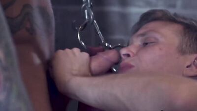 Bondage Ethan Chase Takes Pierre Fitch Hard Dick In BDSM