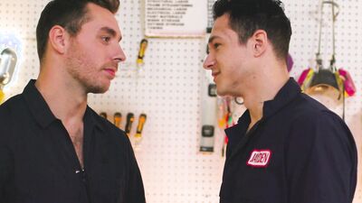 Hunk Mechanics Smash & Blow Their Loads - Carter Woods, Jayden Marcos - FULL SCENE - ASGmax