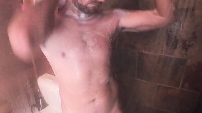 One Piece Swimsuit Shower Fun
