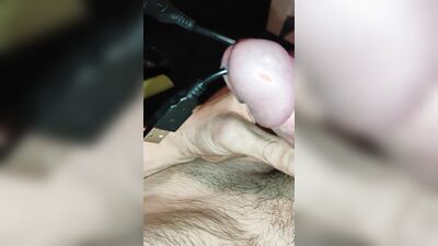 Masturbating with a tube until I