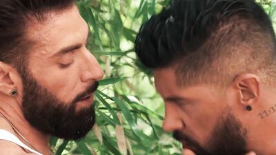 MEN - Hunks Scott Carter And Justin Jett Suck Each Other's Cock Until They Cum At The Same Time All Over The Place