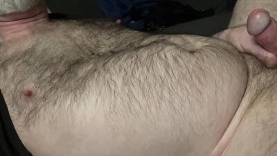 Hairy Wank Cum