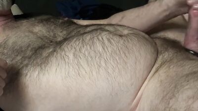 Hairy Wank Cum