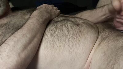 Hairy Wank Cum