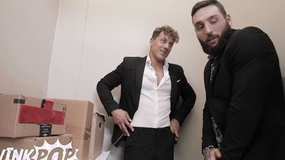 TWINKPOP - Felix Fox, Gives Tony D'Angelo A Naughty Glance As He Takes His Dick In His Mouth