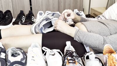 More and more sneakers