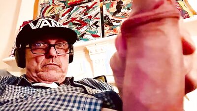 58 year old Daddy masturbation