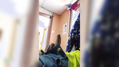 Latin male masturbating his cock very rich