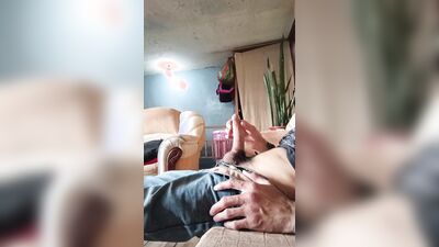 Latin young man fucking his cock very hot