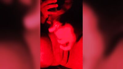 Mastrubation on Red light