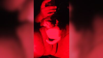 Mastrubation on Red light